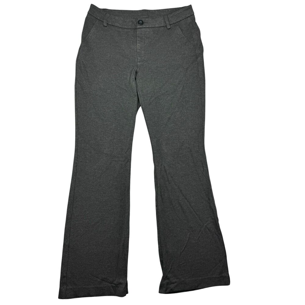Cabi Pants Women's 12 Gray Wide Leg The Promotional Flare Office Classy Trousers